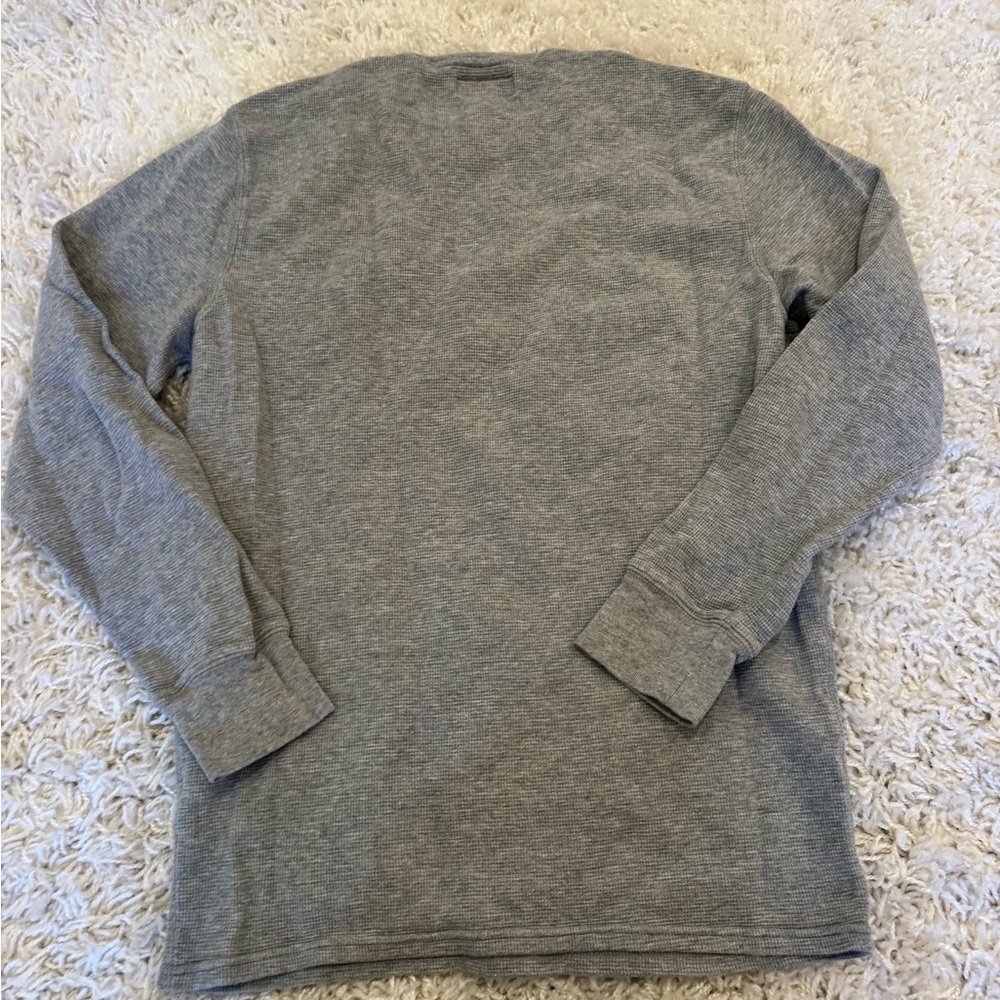 Polo by Ralph Lauren Men's Heather Gray Crewneck, excellent cond - Picture 6 of 7
